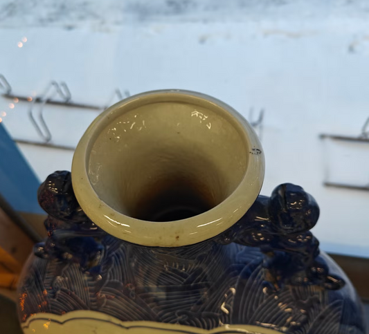 Kiinalainen Käsinmaalattu Vaasi