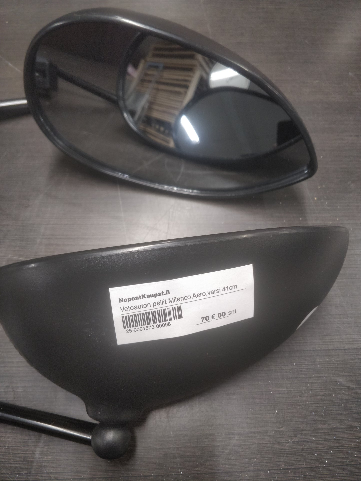 Milenco Aero -vetoauton peilit - (Käyttämätön)